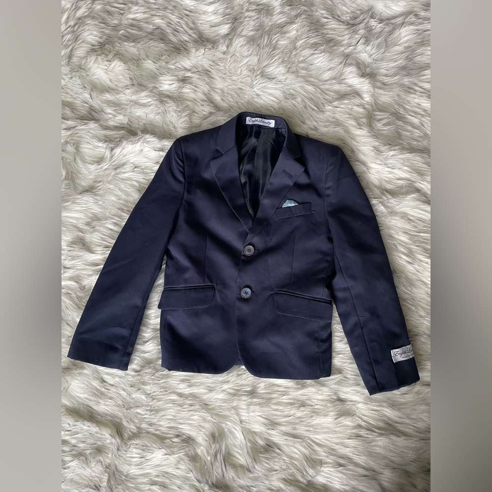 ENGLISH LAUNDRY kids navy suit
